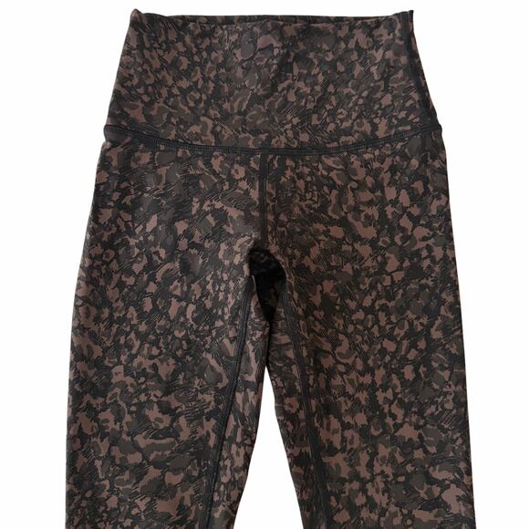 Lululemon Wunder Under High-Rise Tight 28" Wild Thing Camo Brown Earth Multi 2 - Picture 8 of 12